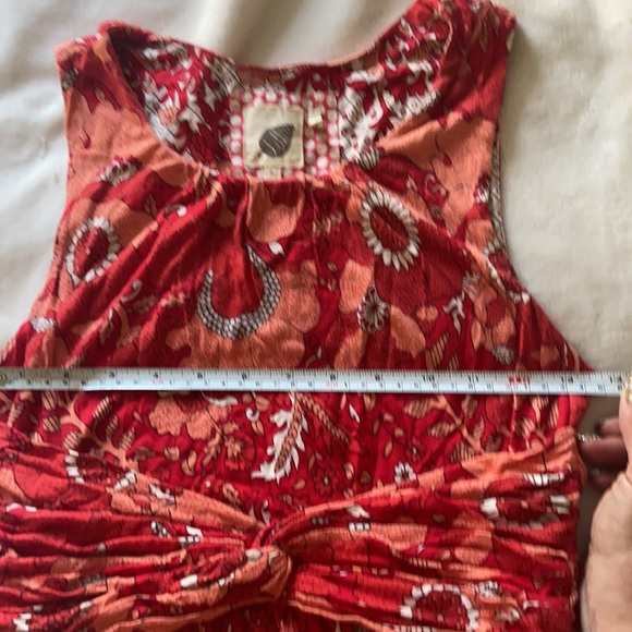 Sleeveless patterned Anthropologie dress - Picture 8 of 9